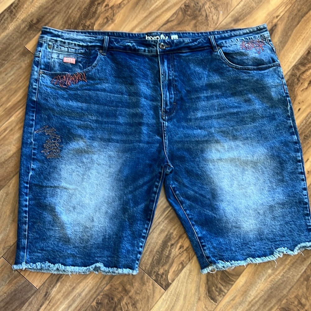 Born fly jean shorts